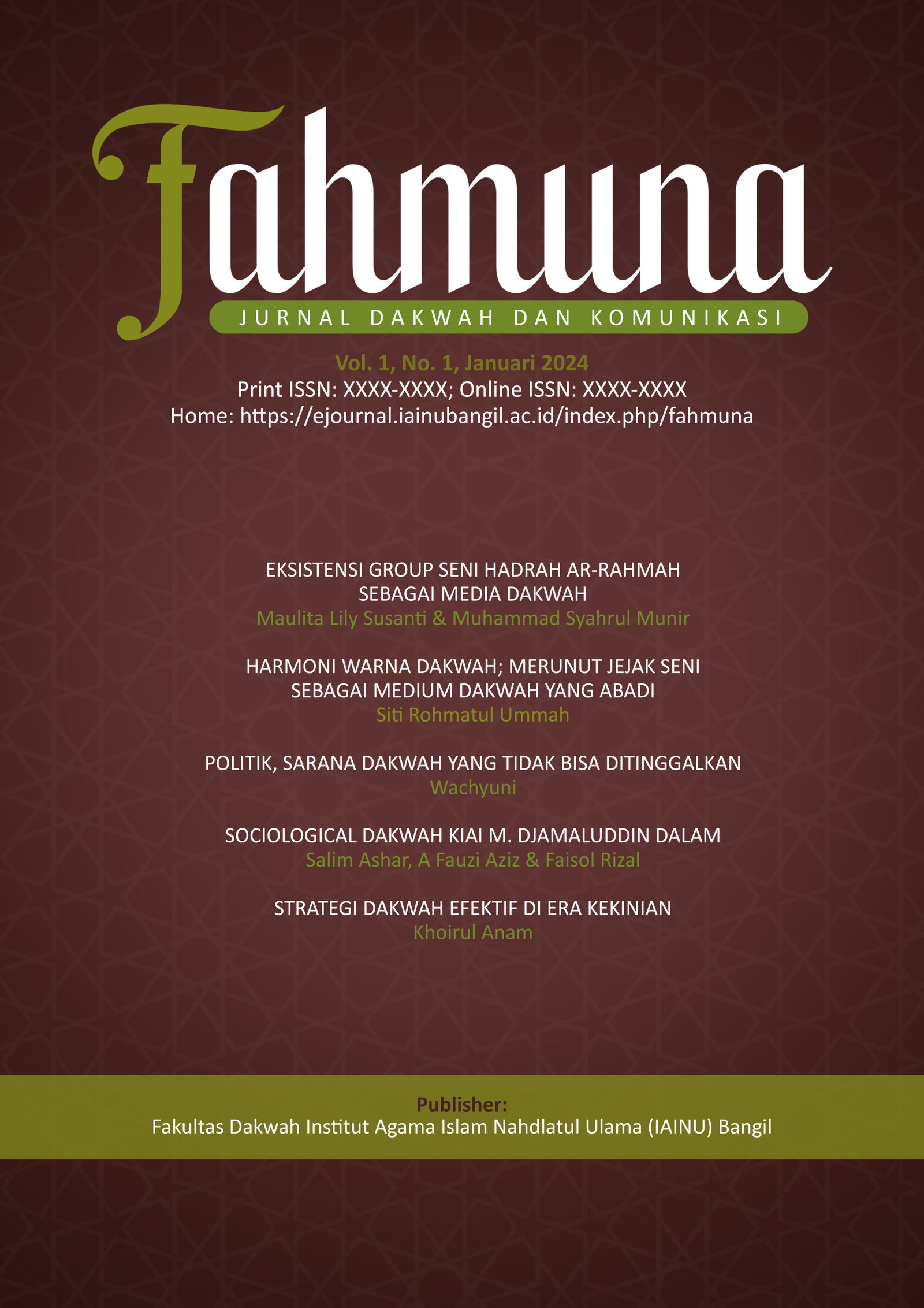 					View Vol. 1 No. 1 (2024): Januari 2024
				